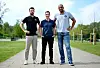 Benka Barloschky, Jan Fischer und Marvin Willoughby