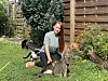 Irina Podvoiska ist mit ihrer Familie und fünf Katzen aus Charkiw geflüchtet und in Billstedt untergekommen.