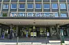 Gebäude mit Aufschrift: Bezirksamt Eimsbüttel