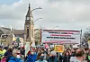 Demo von Impfskeptikern und Corona-Schwurblern in Hamburg