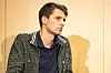 Dario Minden bei der Veranstaltung „Katar 2022 - Nicht unsere WM!“