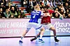 Ellidi Vidarsson im Zweikampf gegen Jacob Lassen