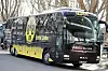 So sieht ein echter Bus von Borussia Dortmund aus.