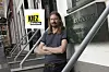 Max Kuhl vor seinem laden
