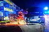 Hoher Sachschaden und ein Verletzter bei Unfall in Flensburg