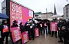 Unternehmer und Lobbygruppen haben gemeinsam für Steuersenkungen demonstriert.
