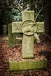 Ein Grabkreuz