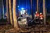 Ein brennendes Auto hat in der Nacht einen Waldbrand in der Lüneburger Heide verursacht.