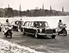 Der Mercedes 600 mit Ägyptens Staatschef Anwar as-Sadat am Alsterufer auf dem Weg zum Gästehaus des Senats an der Schönen Aussicht
