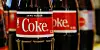 Sind sie bald Geschichte? Coca-Cola Flaschen aus Glas.