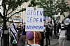 Eine Kundgebung gegen Antisemitismus in Berlin.