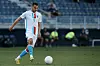 Danel Sinani bei einem Länderspiel mit Luxemburg