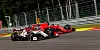 Für Sebastian Vettel (r.) lief es auch in Spa nicht rund. Hier wird er von Kimi Räikkönen überholt.