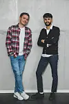 Tim Sohr (l.) hatte die Idee zum Podcast „Bassam“.