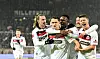 Martijn Kaars beim Torjubel gegen Leipzig