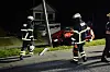 Lichtmast beschädigt