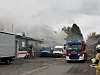 Lackiererei in Lübeck brennt – Großalarm für die Feuerwehr