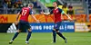 Norwegens Erling Haaland (l.) und Leo Östigard bei der U20-WM 2019 in Polen