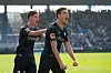 Bochums Keven Schlotterbeck jubelt mit seinem Mitspieler Tim Oermann
