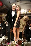 H.P. Baxxter und Freundin Sara bei einer Silvesterfeier