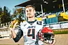 Sea Devils-Quarterback Moritz Maack (25) liebt Burger. „Ich esse sie bestimmt drei Mal im Monat“, sagt er.