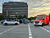 Unfall in Hamburg Neustadt: Eine E-Scooter-Fahrerin ist in ein Auto gekracht.