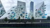 Isbjerget, der Eisberg, ist ein ikonisches Wohnviertel auf der Insel Aarhus Ø.
