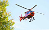Ein Rettungshubschrauber im Einsatz (Archivbild)
