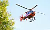 Ein Rettungshubschrauber im Einsatz (Archivbild)