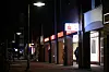 Die ausgeraubte Filiale der Hamburger Sparkasse in Norderstedt.