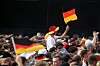EM-Fans mit Deutschlandfahne