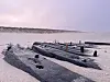 Verwitterte Überreste eines Schiffes liegen bei Ebbe am Strand vor Sylt (Rantum). Experten des Archäologischen Landesamtes Schleswig-Holstein wollen in der kommenden Woche untersuchen, um welchen Schiffstyp es sich handelt und wie alt die Wrackteile sind.