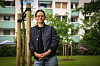 Klara Marquadt im Quartier Heidrehmen in Iserbrook. Sie hat die Modernisierung mitbetreut.