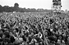 David Bowie 1987 im Hamburger Stadtpark: Auf der großen Wiese wurde es proppenvoll.