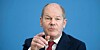 Bundesfinanzminister Olaf Scholz bei einer Bundespressekonferenz in Berlin.