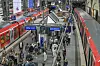 Blick auf die S-Bahn-Gleise im Hamburger Hauptbahnhof