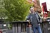 Christian Feder am Spielbudenplatz