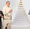 Alexander Zverev mit Champagner-Pyramide