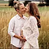 Svenja und Laura Huth sind verheiratet und nun auch Eltern.