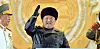 Kim Jong Un, Machthaber von Nordkorea, während einer Militärparade Mitte Januar.
