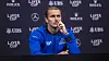 Alexander Zverev auf der Pressekonferenz beim Laver Cup.