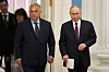 Ungarns Premier Viktor Orban (l.) und Russlands Präsident Putin (Archivbild)