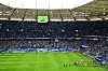 Die zuletzt meist prall gefüllte HSV-Arena ist derzeit eine Baustelle.