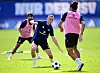 Silvan Hefti stieg am Montag ins Mannschaftstraining des HSV ein.