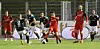 Im Oktober 2020 gewann Eintracht Norderstedt (in Rot) das Regionalliga-Duell bei Teutonia 05 Ottensen 2:1.