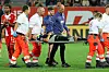 Robin Fellhauer wird abtransportiert