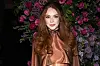 Lindsay Lohan bei der Christian Siriano Herbst/Winter 2023 Modenschau in New York.