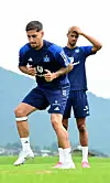 Ludovit Reis und Robert Glatzel im HSV-Trainingslager