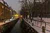 Innenstadt Wismar im Dunkeln. (Symbolbild)