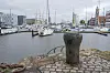 Bremerhaven Marina Hafenmauer